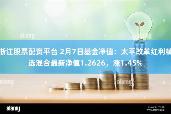 浙江股票配资平台 2月7日基金净值：太平改革红利精选混合最新净值1.2626，涨1.45%